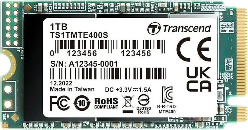 Unitate SSD Transcend MTE400S, 1024GB, TS1TMTE400S