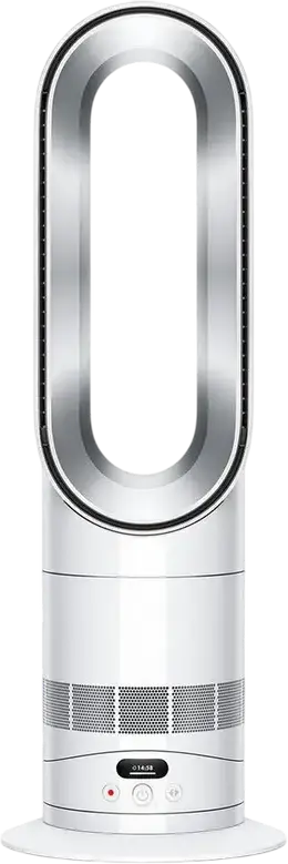Ventilator cu Incalzitor Dyson Hot + Cool AM15, Tehnologie Air Multiplier, 2250W, Alb, Control App Smart, Alexa/Google/Siri, Ceramic, 20.5x58.5cm