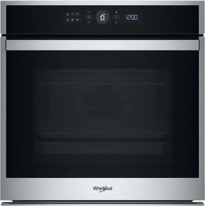 Whirlpool WOI4S8HM1SXA Built-in Electric Oven, 73L, A+ Energy Class, 6th Sense Technology, Stainless Steel, Hydrolysis Cleaning, 59.5cm Width