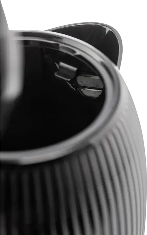 Fierbător electric Gorenje K17DPB Morning Duo, 1.7L, 2200W, Corp Plastic, Negru, Control Strix, Baza Rotativă 360 de grade, Protecție Fierbere Secate