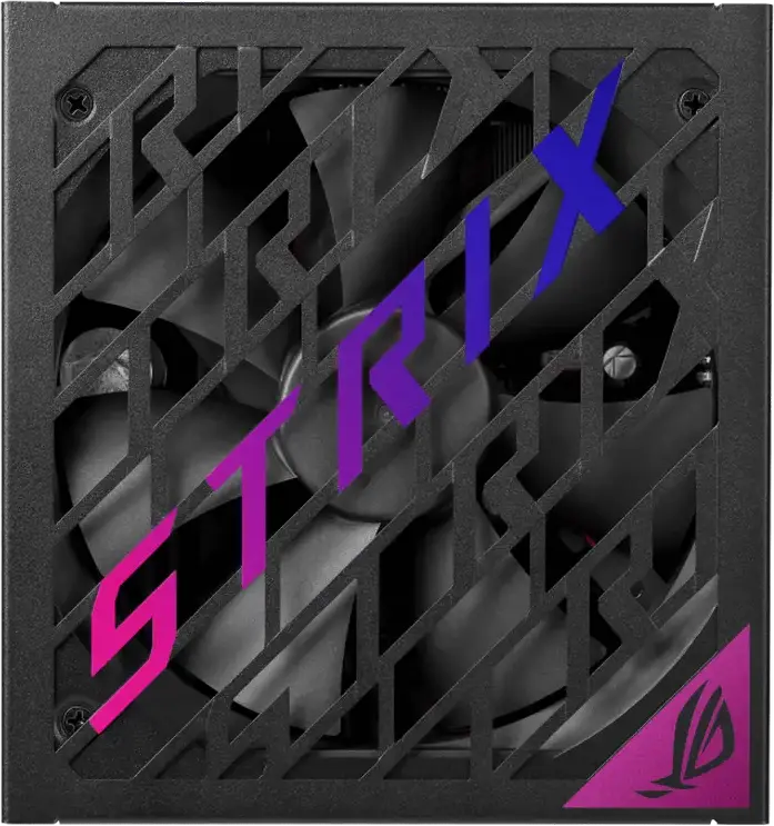 Блок питания ASUS ROG Strix 850W Platinum, ATX 3.1, 80 PLUS Platinum, Полностью модульный, PCIe 5.1 12V-2x6, GaN MOSFET, вентилятор 0дБ, черный