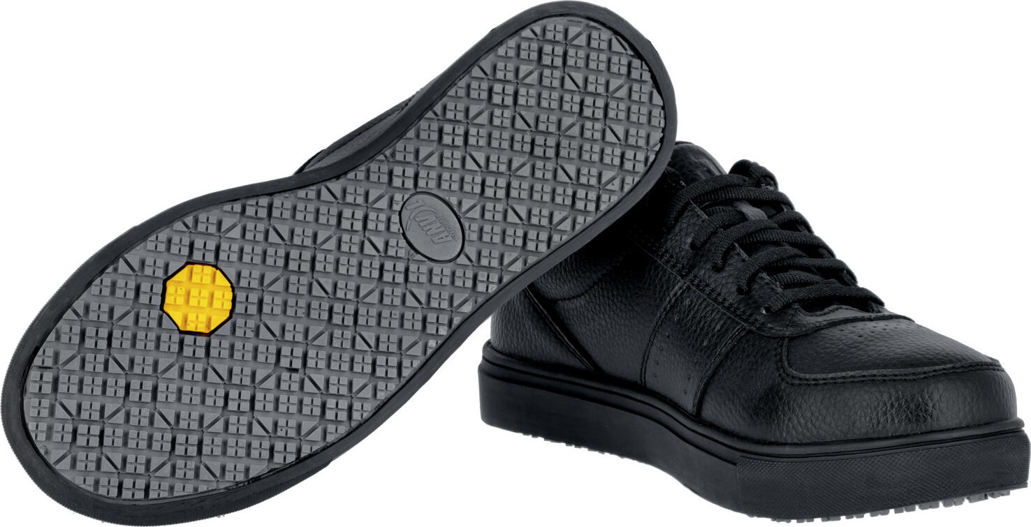 Jobeline Smash Pro S2 Safety Shoes, Aluminum Toe Cap, Water-Repellent Microfiber Upper, OrthoLite Insole, Slip Resistant Rubber Sole, Black