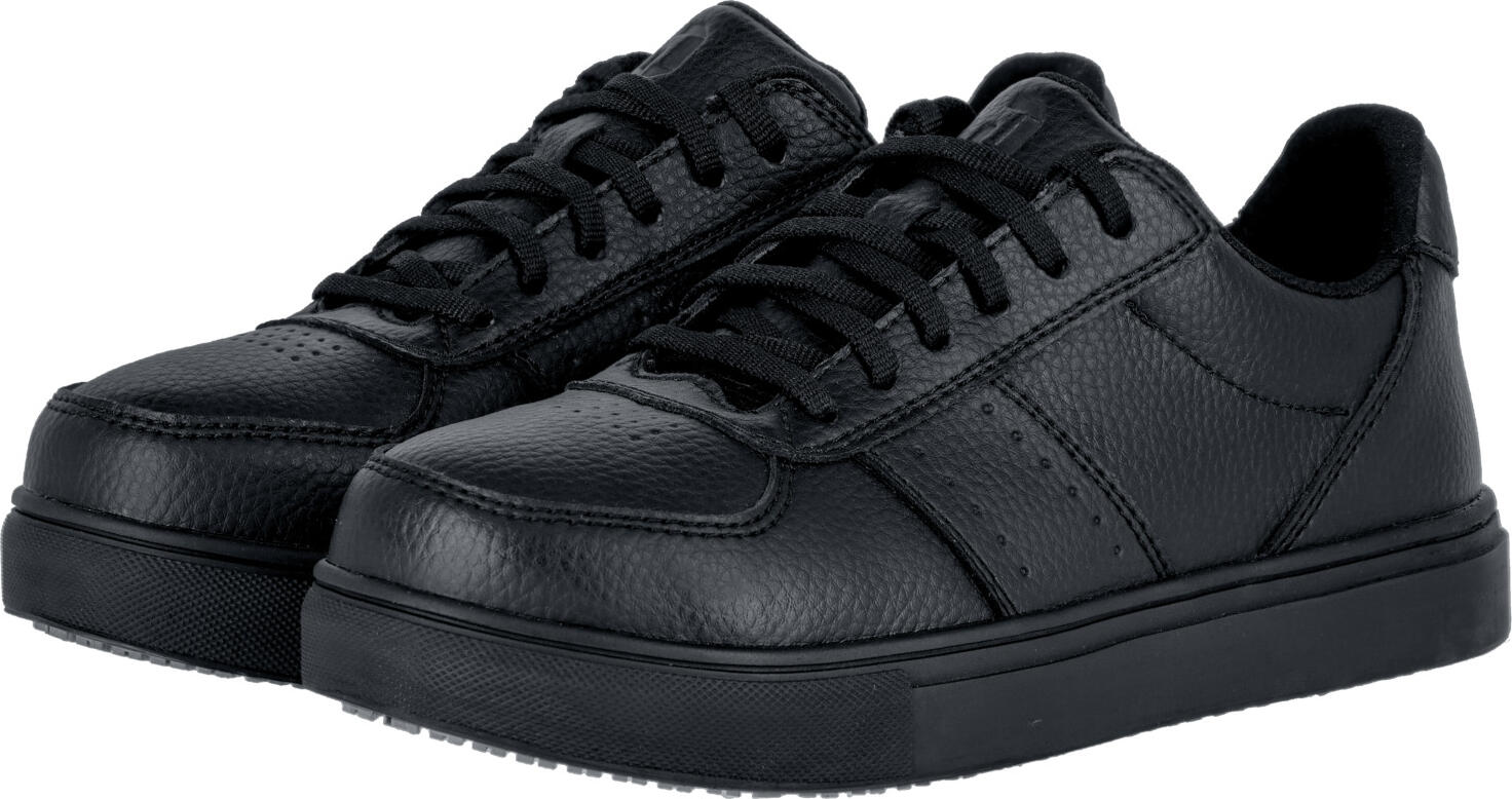 Jobeline Smash Pro S2 Safety Shoes, Aluminum Toe Cap, Water-Repellent Microfiber Upper, OrthoLite Insole, Slip Resistant Rubber Sole, Black