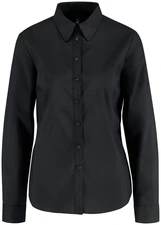 JOBELINE LUSINI Solutions GmbH Women's blouse Porter long sleeve Damen Bluse Porter Langarm Women's blouse Porter long sleeve; Size 42; black Damen Bluse Porter Langarm; Kleidergröße 42; schwarz 67 % cotton, 33 % polyester. 30°C wash. Classic, long-sleeved ladies' blouse with visible button placket, shirt collar and sleeve cuffs. With short bust darts and waist seams at the back for a perfect fit. Extra-long back and rounded hem. Particularly easy-care and easy-iron thanks to the polyester content. Regular fit. Back length: 68 cm for size 36. 67 % Baumwolle, 33 % Polyester. 30°-Wäsche. Klassische, langärmlige Damenbluse mit sichtbarer Knopfleiste, Hemdblusenkragen und Ärmelmanschetten. Mit kurzen Brustabnähern und Taillierungsnähten im Rücken für eine perfekte Passform. Extra lange Rückenlänge und abgerundeter Saum. Dank Polyesteranteil besonders pflege- und bügelleicht. Regular fit. Rückenlänge: 68 cm in Gr. 36