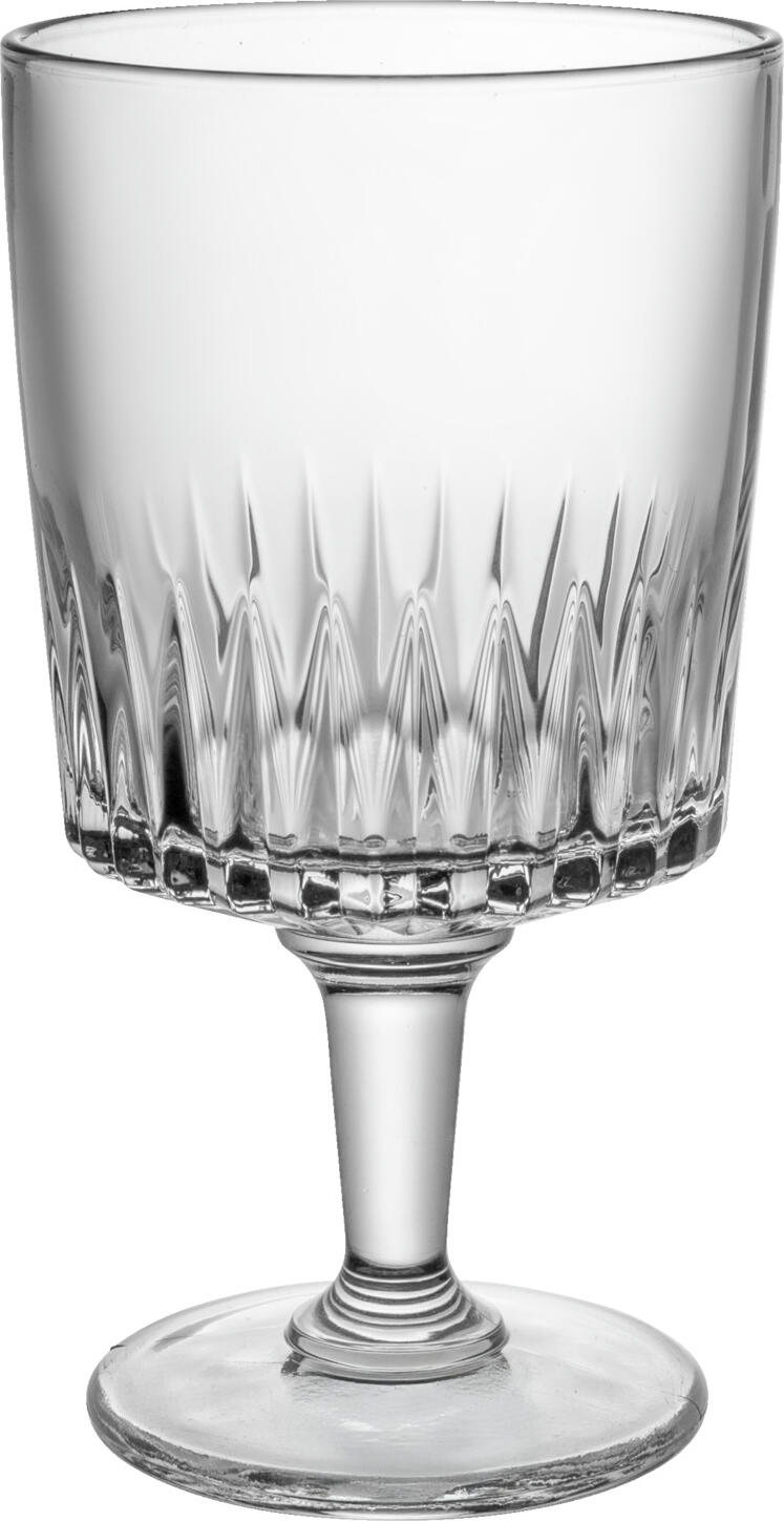 VEGA LUSINI Solutions GmbH Cocktail glass with stem Lumea without filling line Cocktailglas mit Stiel Lumea ohne Eichstrich Cocktail glass with stem Lumea without filling line; 310 ml, 8.3x15.5 cm (ØxH); transparent; 6 piece / pack Cocktailglas mit Stiel Lumea ohne Eichstrich; 310 ml, 8.3x15.5 cm (ØxH); transparent; 6 Stück / Pack The Lumea glass series combines timeless elegance with filigree craftsmanship. Its characteristic ray or lace design originates at the bottom of each glass and gently rises to the top, where it opens harmoniously and catches the light in a unique way. The fine lines give each piece a subtle dynamic - like a soft glow spreading across the glass wall. Whether as a water glass, wine glass or stylish accessory for the table, Lumea creates an atmosphere in which clarity and design are in harmony. The high-quality finish ensures a pleasant feel and lasting brilliance, while the elegant pattern adds a special touch to any occasion. Lumea is more than just a glass series - it is a statement of aesthetics, lightness and stylish enjoyment. Die Glasserie Lumea verbindet zeitlose Eleganz mit filigraner Handwerkskunst. Ihr charakteristisches Strahlen- bzw. Spitzendesign entspringt am Boden jedes Glases und zieht sich sanft nach oben, wo es sich harmonisch öffnet und das Licht auf einzigartige Weise einfängt. Die feinen Linien verleihen jedem Stück eine subtile Dynamik – wie ein leises Aufleuchten, das sich über die Glaswand ausbreitet. Ob als Wasserglas, Weinglas oder stilvolles Accessoire für den gedeckten Tisch – Lumea schafft eine Atmosphäre, in der Klarheit und Design im Einklang stehen. Die hochwertige Verarbeitung sorgt für angenehme Haptik und dauerhafte Brillanz, während das elegante Muster jedem Anlass eine besondere Note verleiht. Lumea ist mehr als eine Glasserie – sie ist ein Statement für Ästhetik, Leichtigkeit und stilvolles Genießen.