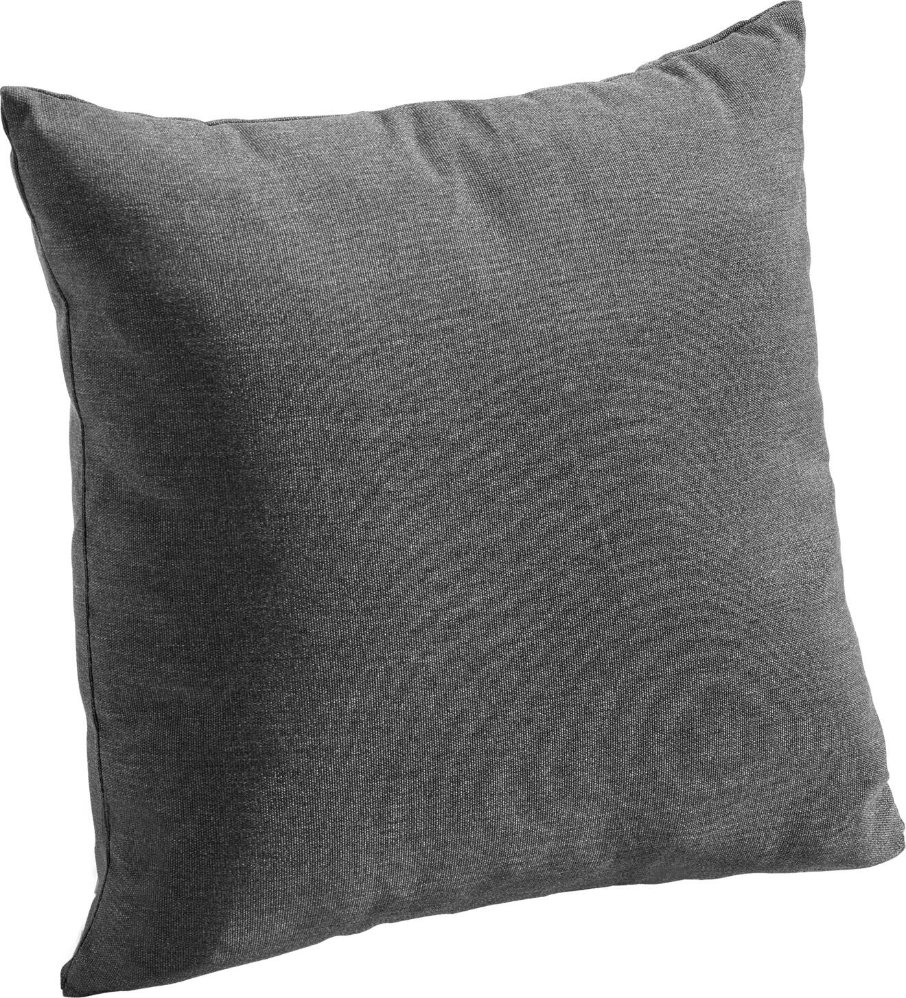 VEGA Olexa Outdoor Decorative Cushions, Anthracite, Weather-Resistant 100% Polypropylene Olefin, Removable Washable Cover, 35 x 35 cm