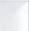 PULSIVA Jandra Square Porcelain Plate, White, 20.5 x 20.5 x 3 cm, Large Mirror Surface, Dishwasher and Microwave Safe
