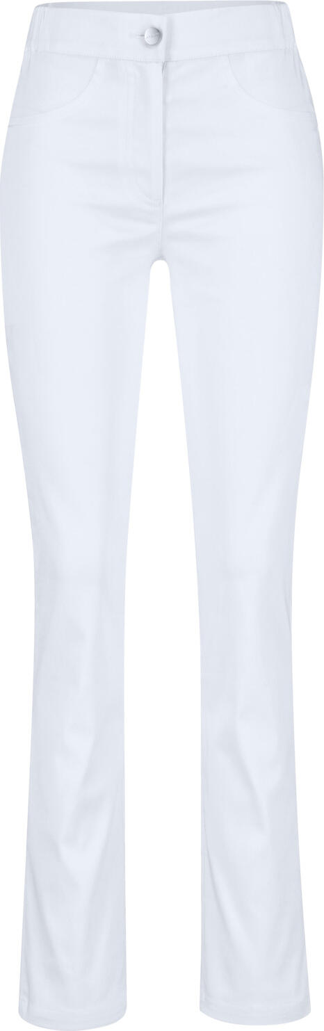 Pantaloni lungi Jobeline Ellie pentru femei, croiala ajustata, amestec bumbac cu elastan, talie cu insertii elastice, certificare OEKO-TEX Standard 100