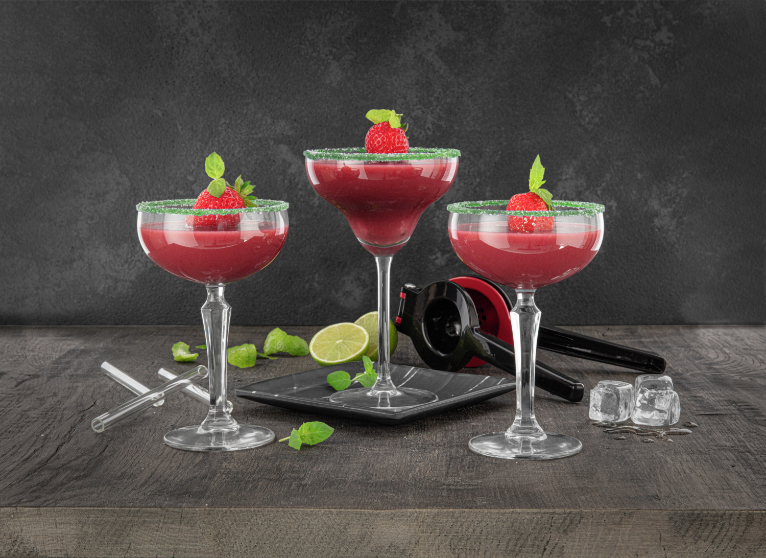 Royal Leerdam Selenica Margarita Glass, 270 ml Transparent Glassware, 17.7 cm Height, Dishwasher Safe