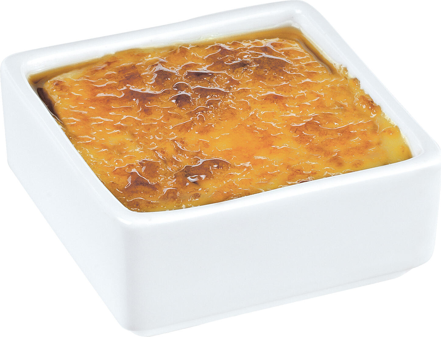 PULSIVA Jill Mini Bowl, White Porcelain, Square Shape, 30 ml, 6.5 x 6.5 x 2.5 cm, Dishwasher and Microwave Safe, Stackable
