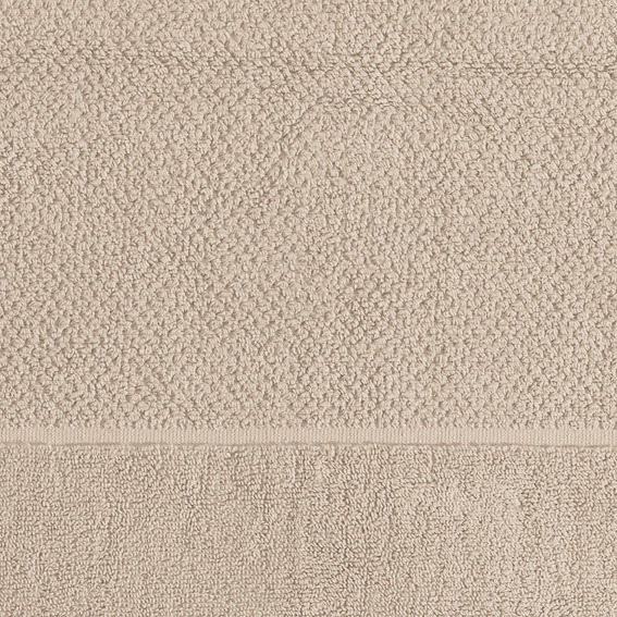 LUSINI Duo Shower Towel, White, 100% Cotton Twisted Terry 2-Ply, 70 x 140 cm, High Absorbency and Durability, Personalizable, 500 g/m²