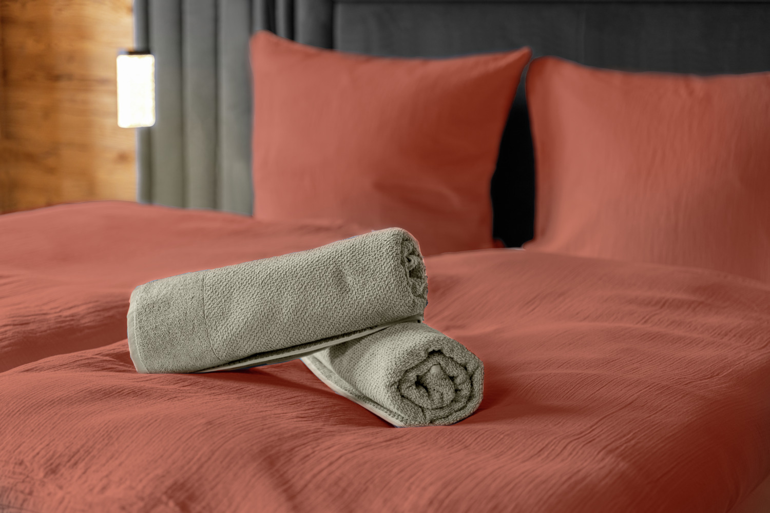 ERWIN M. Libra Musselin Duvet Cover, 100% Cotton Muslin, Crinkle Texture, Breathable and Non-Iron, 160 x 210 cm, OEKO-TEX Standard 100