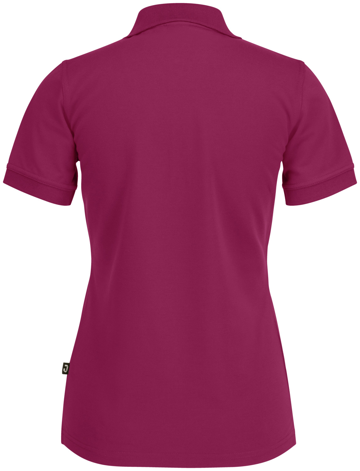 Tricou Polo Jobeline Fly pentru femei cu maneca scurta, culoarea blackberry, marime 2XL, amestec poliester bumbac Superwash, croiala dreapta, certificat OEKO-TEX Standard 100