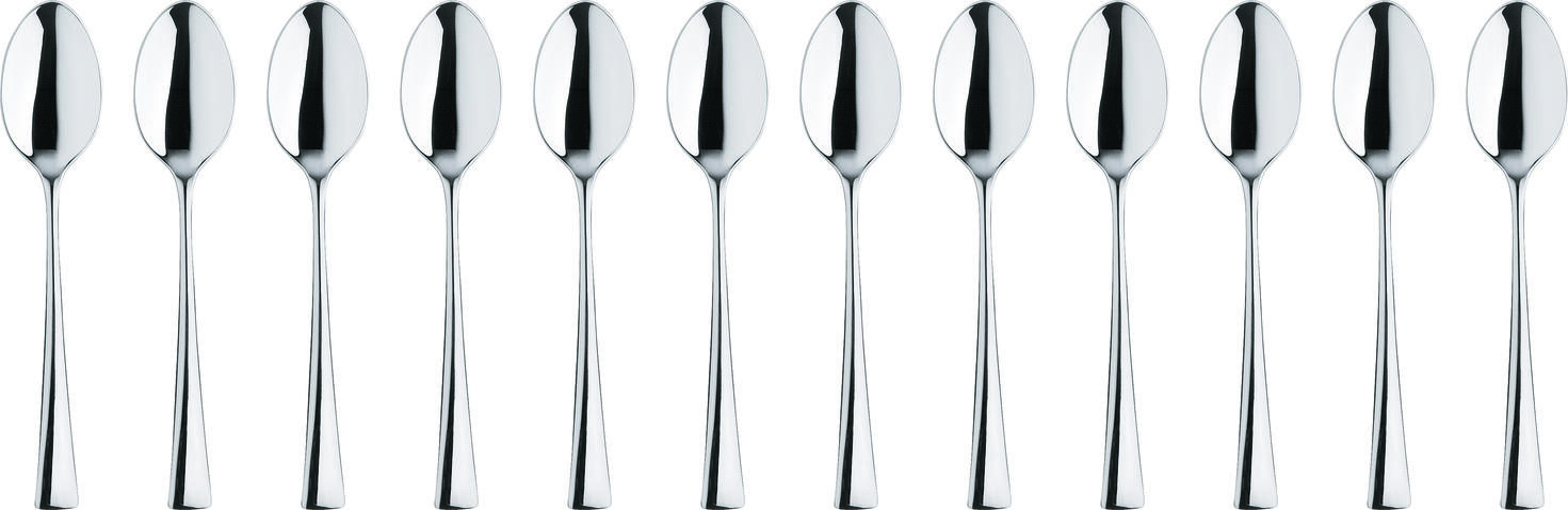 Lingura pentru aperitive si deserturi VEGA Controverse, Otel Inoxidabil 18/10 Chrome-Nickel, Polita Oginda, 17.9 cm, Argintiu