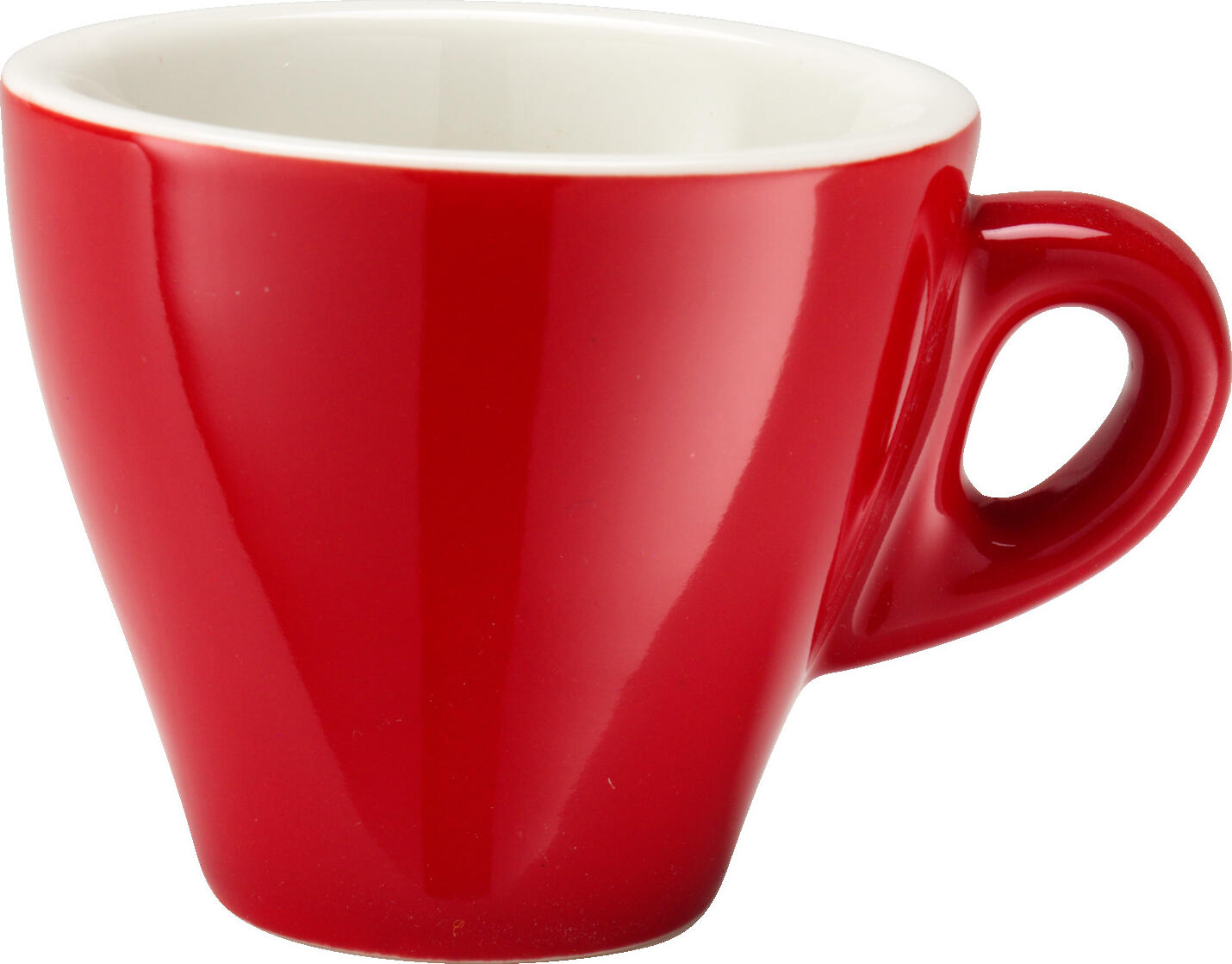 PULSIVA LUSINI Solutions GmbH Espresso cup Joy 2.0 Espressotasse Joy 2.0 Espresso cup Joy 2.0; 80 ml, 6.5x5.8 cm (ØxH); red; round; 6 piece / pack Espressotasse Joy 2.0; 80 ml, 6.5x5.8 cm (ØxH); rot; rund; 6 Stück / Pack Espresso cup made of colored or white porcelain. White inside. Sturdy design. Dishwasher safe and microwaveable. Espresso-Obertasse aus farbigem oder weißem Porzellan. Innenseite weiß. Stabile Ausführung. Spülmaschinenfest und mikrowellengeeignet.
