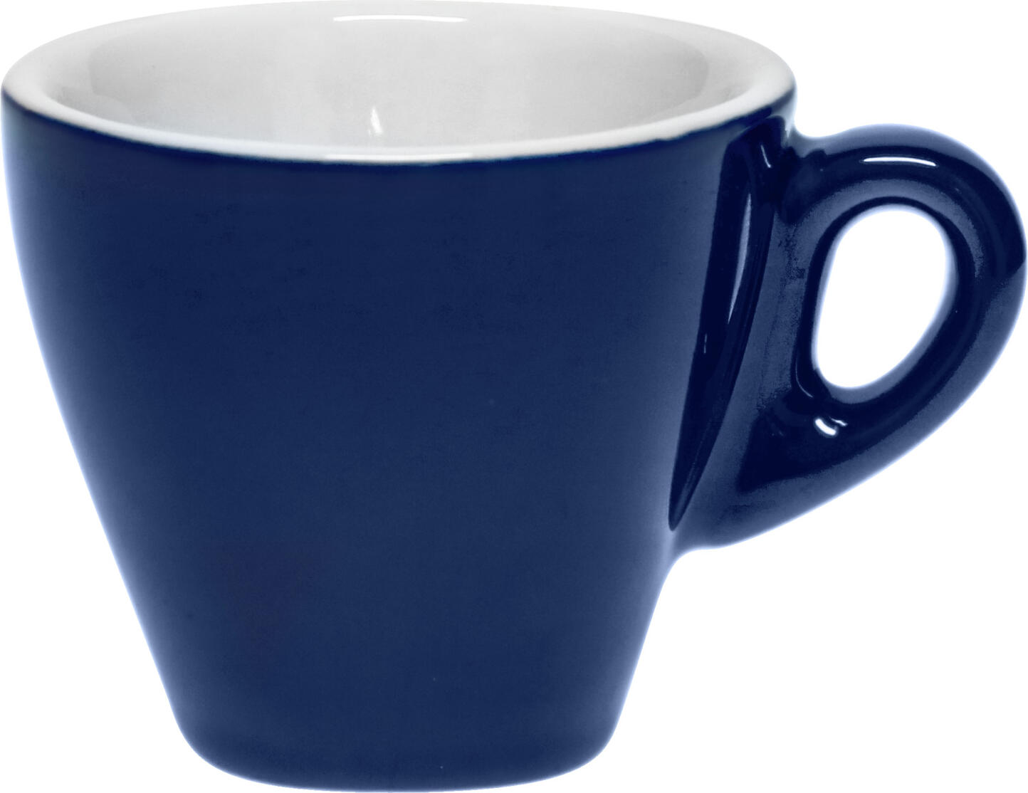PULSIVA LUSINI Solutions GmbH Espresso cup Joy 2.0 Espressotasse Joy 2.0 Espresso cup Joy 2.0; 80 ml, 6.5x5.8 cm (ØxH); blue; round; 6 piece / pack Espressotasse Joy 2.0; 80 ml, 6.5x5.8 cm (ØxH); blau; rund; 6 Stück / Pack Espresso cup made of colored or white porcelain. White inside. Sturdy design. Dishwasher safe and microwaveable. Espresso-Obertasse aus farbigem oder weißem Porzellan. Innenseite weiß. Stabile Ausführung. Spülmaschinenfest und mikrowellengeeignet.