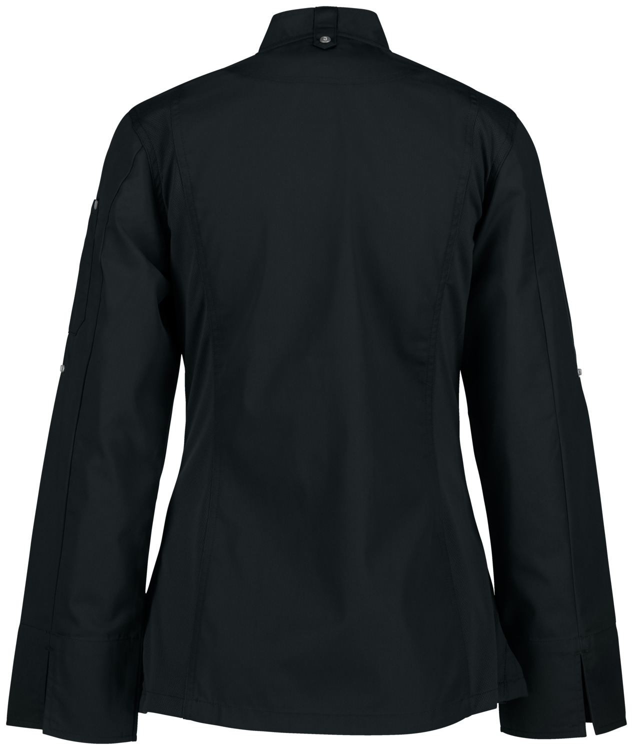Jacket Bucatar Dame Jobeline Carter, Maneca Lunga Poliester Bumbac, Insertii Plasa Respirabila, Maneca Roll-up, Negru, Standard OEKO-TEX 100