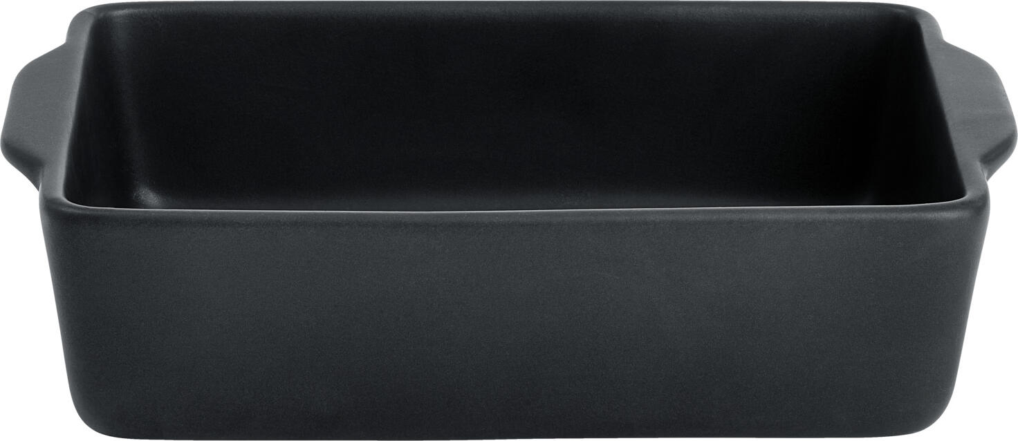 VEGA LUSINI Solutions GmbH Clay baking dish Ferry Ton-Auflaufform Ferry Clay baking dish Ferry; 450 ml, 17.5x11x4.5 cm (LxWxH); black; rectangular; 6 piece / pack Ton-Auflaufform Ferry; 450 ml, 17.5x11x4.5 cm (LxBxH); schwarz; rechteckig; 6 Stück / Pack Colored stoneware bowls in angular shape with handle. Matt glazed. Various sizes. Dimensions are measured including handles. Dishwasher safe and microwaveable. Farbige Steingutschalen in eckiger Form mit Griff. Matt glasiert. Verschiedene Größen. Die Abmessungen sind inkl. Griffe gemessen. Spülmaschinenfest und mikrowellengeeignet.