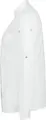 Jobeline Carter Women's Chef Jacket, Long-Sleeved with Roll-up Function, Polyester-Cotton Blend, Breathable Mesh Inserts, White