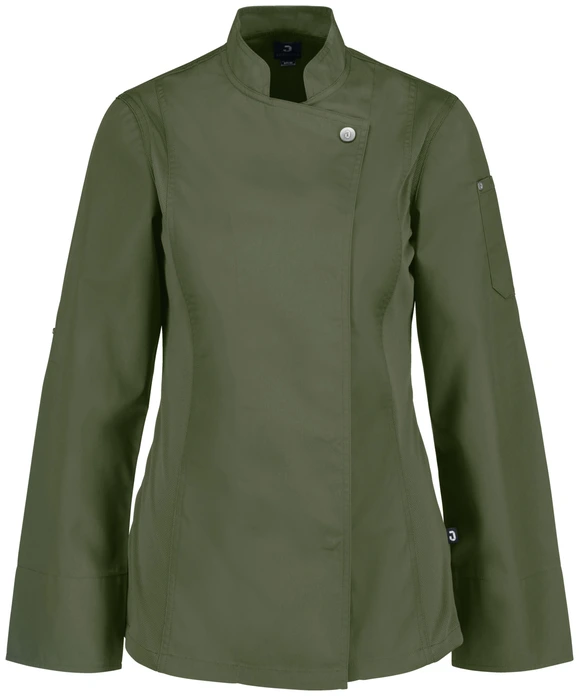 Jacket Bucatar Dame Jobeline Carter, Maneca Lunga Poliester Bumbac, Insertii Plasa Respirabile, Maneci Roll-up, Croiala Usor Talie