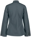 Jacketă Bucătărie Jobeline Carter pentru femei, Mâneca Lungă, 65% Poliester 35% Bumbac, 150 g/m², Albastru-Gri, Croială Talie Ușor Marcată, OEKO-TEX