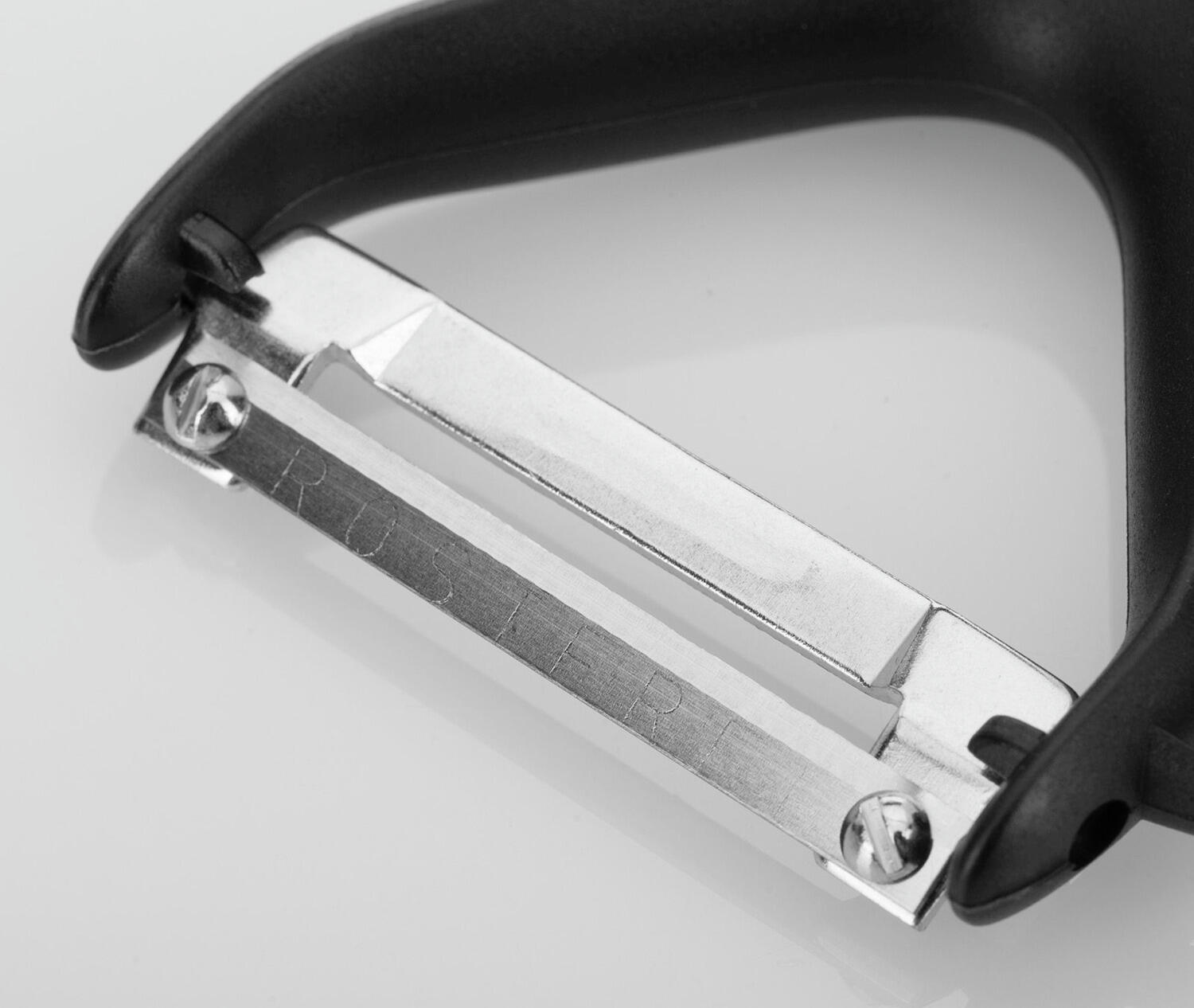 Westmark Gentle Vegetable and Asparagus Peeler, Stainless Steel Blade, Polyamide Body, Dishwasher Safe, Made in Germany, 15 x 6.9 x 1.8 cm