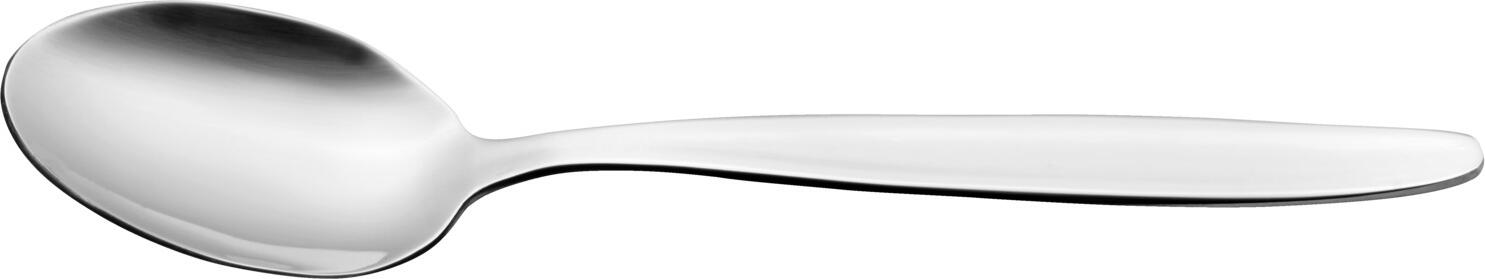 Set de 12 linguri de masa VEGA Fortuna, otel inoxidabil 18/0 cromat, finisaj oglinda, argintiu, 19.3 cm