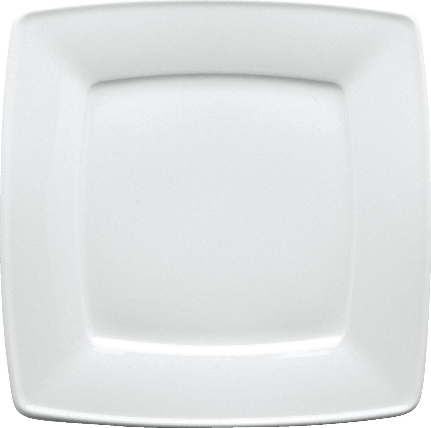 VEGA LUSINI Solutions GmbH Plate Melbourne flat Teller Melbourne flach Plate Melbourne flat; 17x17 cm (LxW); white; square; 6 piece / pack Teller Melbourne flach; 17x17 cm (LxB); weiß; quadratisch; 6 Stück / Pack White plate made of porcelain. In square shape. Straight design. Dishwasher safe and microwaveable. Weißer Teller aus Porzellan. In eckiger Form. Geradliniges Design. Spülmaschinenfest und mikrowellengeeignet.