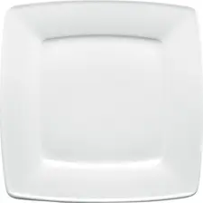 VEGA LUSINI Solutions GmbH Plate Melbourne flat Teller Melbourne flach Plate Melbourne flat; 21x21 cm (LxW); white; square; 6 piece / pack Teller Melbourne flach; 21x21 cm (LxB); weiß; quadratisch; 6 Stück / Pack White plate made of porcelain. In square shape. Straight design. Dishwasher safe and microwaveable. Weißer Teller aus Porzellan. In eckiger Form. Geradliniges Design. Spülmaschinenfest und mikrowellengeeignet.