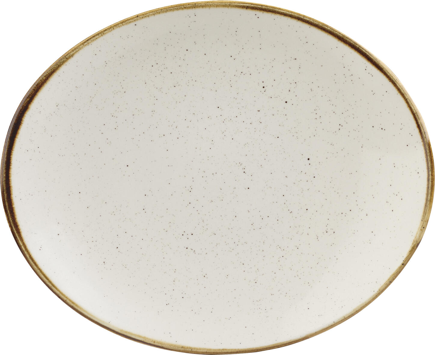 Churchill Churchill China (UK) ltd. Plate Stonecast Barley White oval coupe Teller Stonecast Barley White oval Coupe Plate Stonecast Barley White oval coupe; 19.2x16 cm (LxW); white/brown; oval; 12 piece / pack Teller Stonecast Barley White oval Coupe; 19.2x16 cm (LxB); weiß/braun; oval; 12 Stück / Pack Rustic charm with an astounding effect — hand-decorated and individually inspired by the changing of the seasons, add warmth and rustic style to your table with this versatile hand-painted design, available in 15 stunning colors. Der ovale Coupe Teller für die Gastronomie Stonecast „Barley White“ von Churchill bietet eine großzügige Fläche für kreative Speisen. Als Stonecast Barley White Teller oval Coupe eignet er sich ideal für moderne Küchenkonzepte. Dieser Gastronomie Teller oval modern ist funktional und langlebig.