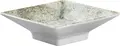 Boluri mici patrate din porțelan VEGA Gironia, 70ml, imprimare digitală Taupe, rezistente la mașina de spălat vase și cuptor cu microunde, 11.5 x 11.5 x 3.5 cm