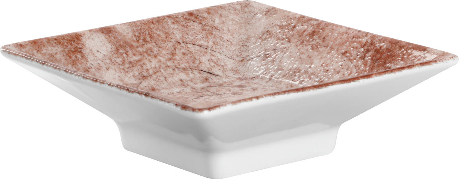 VEGA LUSINI Solutions GmbH Small bowl Gironia square Schälchen Gironia quadratisch Small bowl Gironia square; 70 ml, 11.5x11.5x3.5 cm (LxWxH); rose; square; 6 piece / pack Schälchen Gironia quadratisch; 70 ml, 11.5x11.5x3.5 cm (LxBxH); rosa; quadratisch; 6 Stück / Pack Colored small porcelain bowl in digital print. Farbiges Schälchen aus Porzellan mit Digitaldruck veredelt. Vielfältig einsetzbar und kombinierbar. Spülmaschinenfest und mikrowellengeeignet.