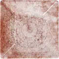 VEGA Gironia Square Porcelain Small Bowls, Digital Print Decoration, 70 ml, 11.5 x 11.5 x 3.5 cm, Rose, Dishwasher and Microwave Safe