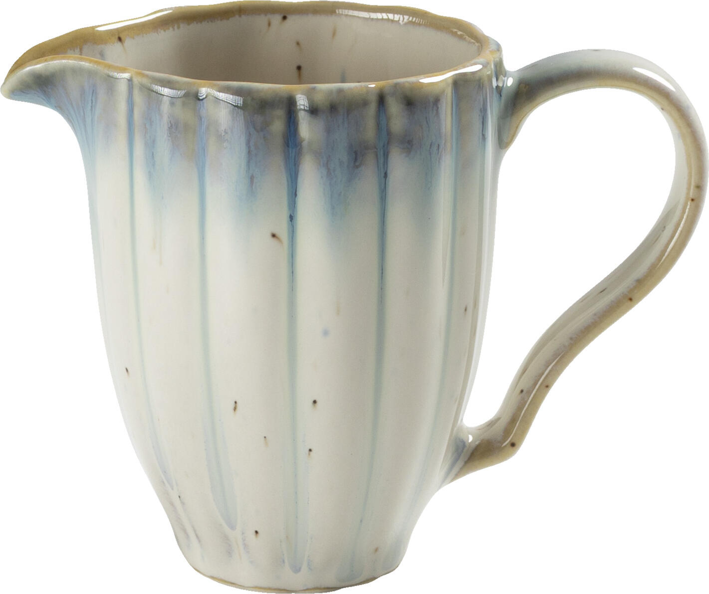 VEGA LUSINI Solutions GmbH Milk and sauce jug Flora Milch - & Saucenkännchen Flora Milk and sauce jug Flora; 110 ml, 5.9x7.9 cm (ØxH); blue/beige; 6 piece / pack Milch - & Saucenkännchen Flora; 110 ml, 5.9x7.9 cm (ØxH); blau/beige; 6 Stück / Pack The porcelain pourers in the Flora range with a capacity of 110 ml are an ideal addition to the range and offer a functional solution for professional service. They are suitable for serving sauces, milk, dressings or small liquids in style and support controlled, clean pouring at the table or buffet. The design picks up on the floral design language of the range and blends harmoniously into the overall look of the plates, bowls and coffee crockery. Thanks to their compact size, the spouts can be used flexibly - from breakfast buffets to fine dining services. Made from robust porcelain, the Flora pourers are dishwasher-safe and therefore ideal for everyday use in the catering and hotel industry. Advantages & features: * Porcelain pourer for professional use * 110 ml capacity * Suitable for sauces, milk, dressing and more * dishwasher safe Die Porzellan?Ausgießer der Serie Flora mit 110 ml Fassungsvermögen ergänzen das Sortiment ideal und bieten eine funktionale Lösung für den professionellen Service. Sie eignen sich zum stilvollen Servieren von Saucen, Milch, Dressing oder kleinen Flüssigbeigaben und unterstützen einen kontrollierten, sauberen Ausguss am Tisch oder Buffet. Das Design greift die florale Formensprache der Serie auf und fügt sich harmonisch in das Gesamtbild von Tellern, Schalen und Kaffeegeschirr ein. Durch die kompakte Größe lassen sich die Ausgießer flexibel einsetzen – vom Frühstücksbuffet bis zum Fine?Dining?Service. Gefertigt aus robustem Porzellan sind die Flora?Ausgießer spülmaschinenfest und damit optimal für den täglichen Einsatz in Gastronomie und Hotellerie geeignet. Vorteile & Eigenschaften: * Porzellan?Ausgießer für professionellen Einsatz * 110 ml Fassungsvermögen * geeignet für Saucen, Milch, Dressing und mehr * spülmaschinenfest