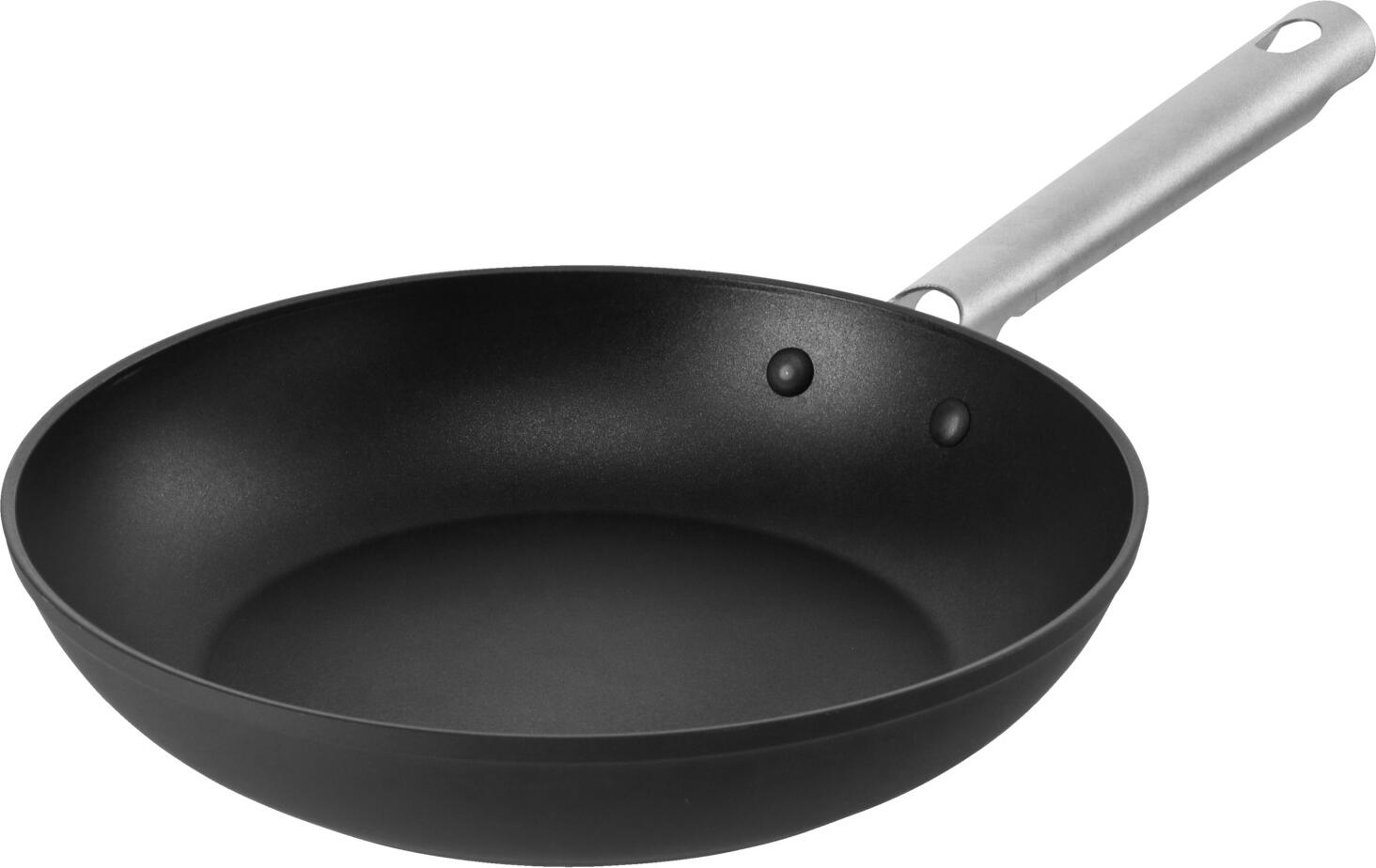 Pulsiva Ducale Non-Stick Aluminium Pan 24 cm, PFAS-Free Ceramic EXP Evolution Matt Coating, Stainless Steel Ovenproof Handle, Induction Compatible, Made in Italy