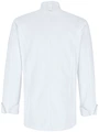 JOBELINE LUSINI Solutions GmbH Men's chef's jacket Lewis long-sleeved Herren Kochjacke Lewis Langarm Men's chef's jacket Lewis long-sleeved; Size 60; white Herren Kochjacke Lewis Langarm; Kleidergröße 60; weiß 65% polyester, 35% cotton. 150 g/m². 60°C wash. Elegant long-sleeved men's chef jacket made from an extra-light and breathable fabric, with piping around the front and collar. Particularly breathable and comfortable thanks to opaque and elastic piqué inserts on the sides and undersleeves. With a short, classic stand-up collar, snap button fastening and a two-part upper arm pocket. With an inset seam pocket on the chest and a practical bib apron loop in the neck. The sleeves are finished with a classic turn-up cuff. Slightly tailored cut. Back length: 78 cm for size 50. 65 % Polyester, 35 % Baumwolle. 150 g/m². 60°-Wäsche Elegante langärmlige Herrenkochjacke aus einem extraleichten und atmungsaktiven Gewebe, mit umlaufendem Paspel in der Front und am Kragen. Besonders atmungsaktiv und bequem durch blickdichte und elastische Piqué-Einsätze an den Seiten und den Unterärmeln. Mit einem kurzen klassischen Stehkragen, Druckknopfverschluss, sowie einer zweigeteilten Oberarmtasche. Mit einer eingelassenen Nahttasche auf der Brust und praktischer Latzschürzenschlaufe im Nacken. Den Ärmelabschluss bildet eine klassische Umschlagmanschette. Leicht tailliert geschnitten. Rückenlänge: 78 cm in Gr. 50