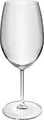 NUDE Vintage Red Wine Glass, 600ml Mouth-Blown High-Quality Crystal Glass, 24cm Height, Dishwasher Safe, Transparent