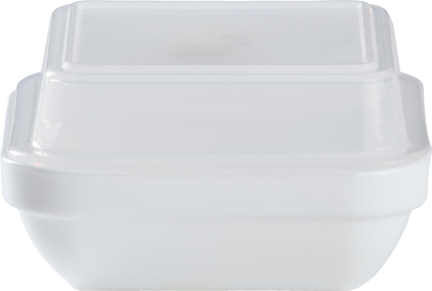 Arcoroc Square Side Dish Bowl, 310ml Tempered Glass, White, 110x110x35mm, Stackable, Dishwasher and Microwave Safe for Professional Gastronomy