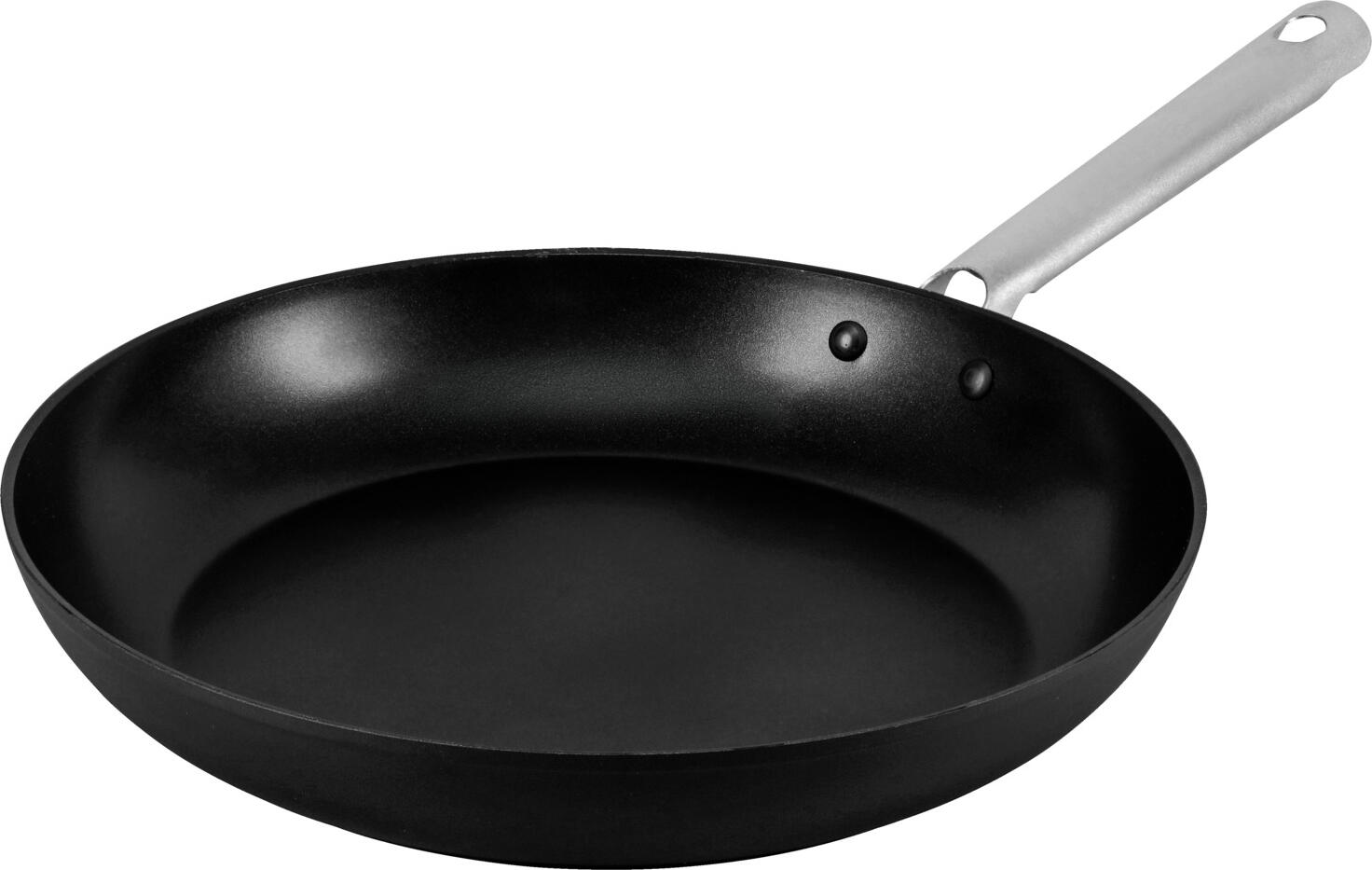 Pulsiva Ducale Non-Stick Aluminium Pan 28 cm, PFAS-Free Ceramic EXP Evolution Matt Coating, Stainless Steel Ovenproof Handle, Induction Compatible, Made in Italy