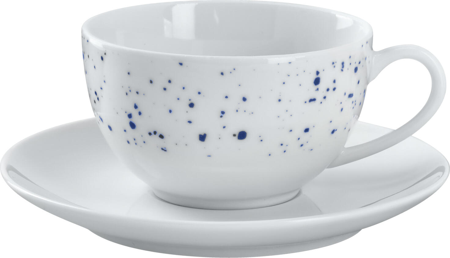 Farfurie pentru cafea VEGA Mixor, Porțelan Alb, Rotundă Diametru 15 cm, Compatibilă cu Mașina de Spălat Vase și Cuptorul cu Microunde