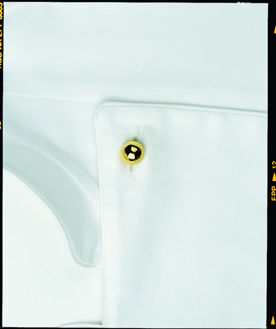 PULSIVA Plain Glossy Golden Ball Buttons for Professional Chef Jackets, Durable Plastic Round Quick-Opening Design, Set of 12 Pieces