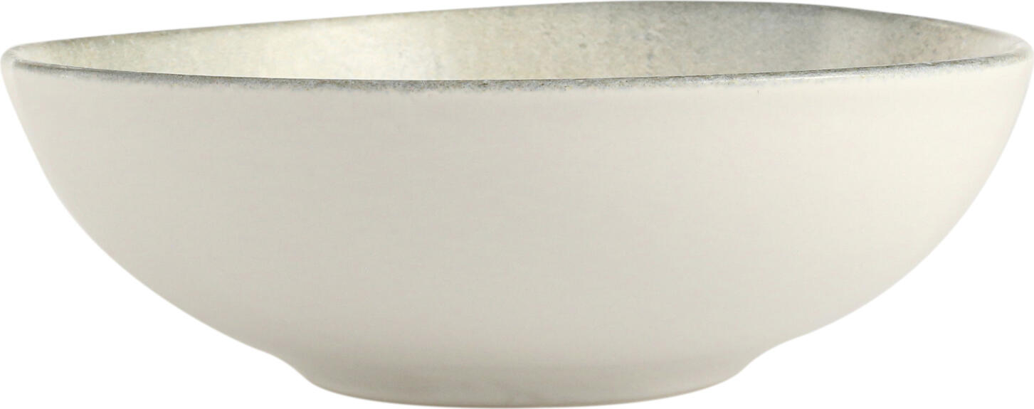 Porland Selene Bowl, Colored Stoneware with Matt Glaze, 585ml, 18cm Diameter, Dishwasher and Microwave Safe