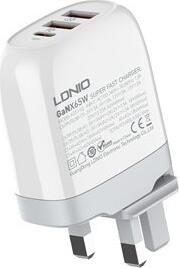 LDNIO Home Super Fast Charge 65W a3511Q (USB Type-C cable)