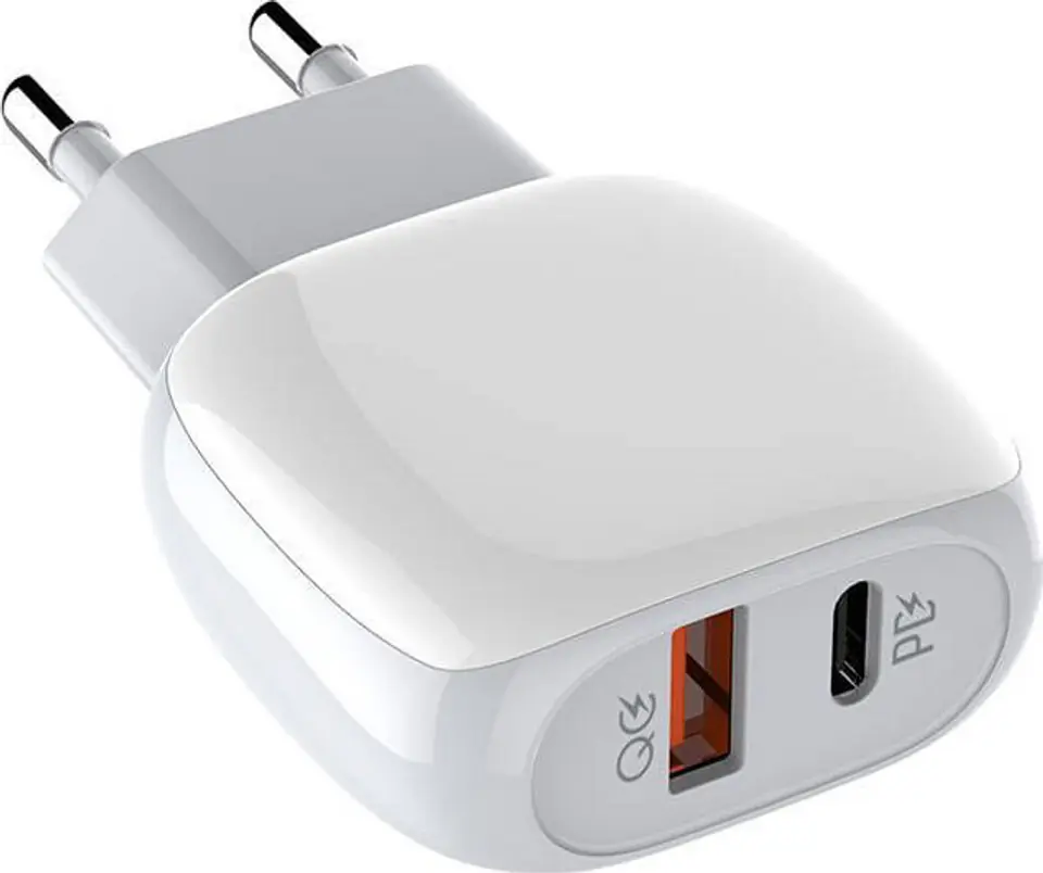 LDNIO A2313C  Charger 20W PD+QC 3.0 With Cable (Type-C)