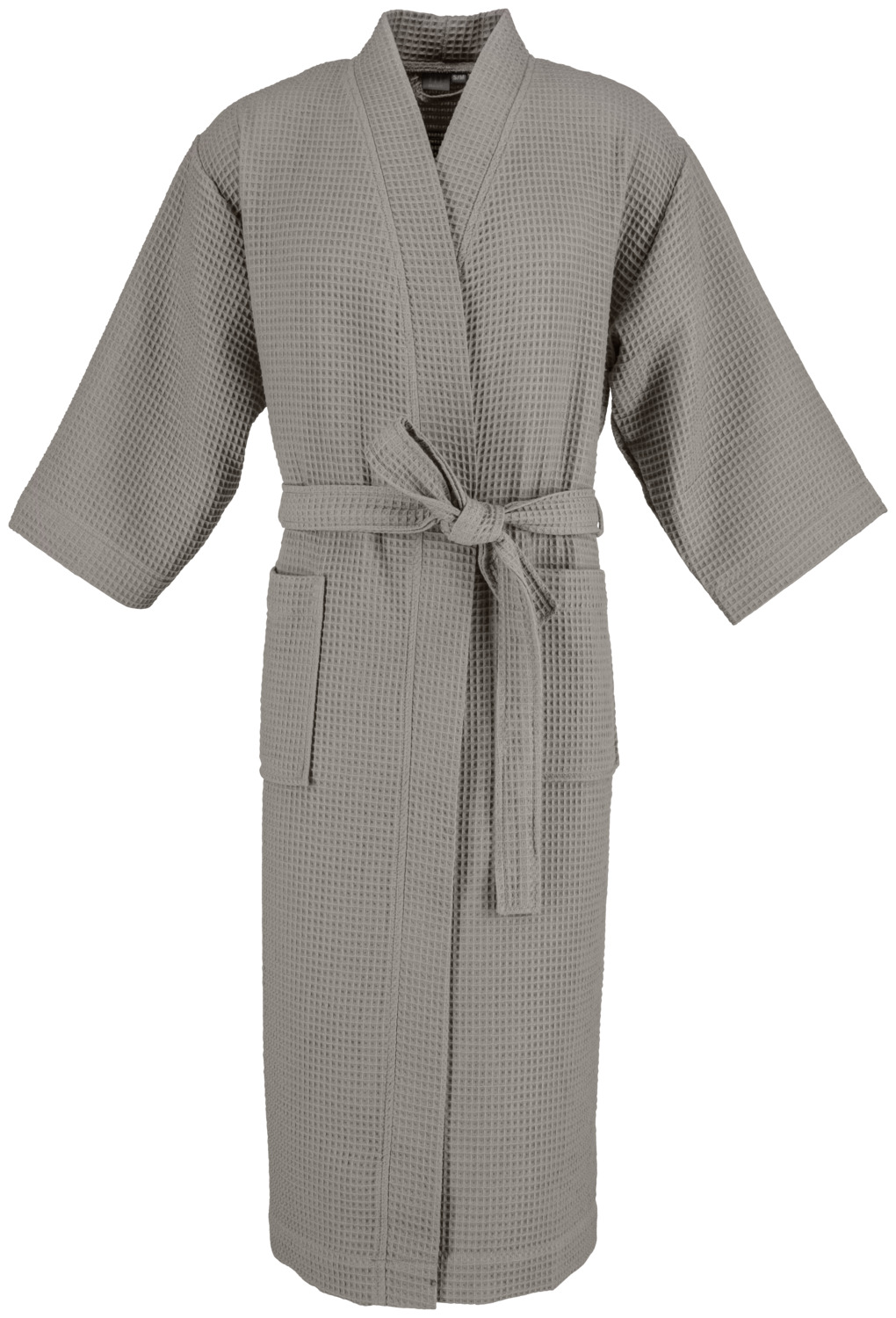ERWIN M. LUSINI Solutions GmbH Bathrobe Mino Bademantel Mino Bathrobe Mino; Size S/M; taupe Bademantel Mino; Kleidergröße S/M; taupe ##Bathrobe Mino - Pleasant waffle piqué in a kimono cut The lightweight, high-quality Mino waffle piqué bathrobe is the perfect choice for hotels and spas. Made from 100% pure cotton, it is comfortable and breathable to wear and has an elegant look. The kimono cut with 7/8 sleeves, two practical patch pockets and a tie belt for a customised fit combine comfort and style. Personalisation possible - for an exclusive guest experience. * Waffle piqué made from 100% cotton * Weight approx. 220 g/m² - light and breathable * Kimono cut with 7/8 length sleeves * Available in three sizes - total length 126 cm for size L/XL * Two patch pockets * Tie belt for customised fit * Ideal for hotels, spas and wellness resorts * Personalisation possible through embroidery Info: The product reaches its final size after three washes, as the fibres contract during the first wash (shrinkage). ##Bademantel Mino - Angenehmer Waffelpiqué im Kimono-Schnitt Der leichte, hochwertige Waffelpiqué-Bademantel Mino ist die perfekte Wahl für Hotels und SPAs. Gefertigt aus 100 % reiner Baumwolle, überzeugt er durch ein angenehmes, atmungsaktives Tragegefühl und eine elegante Optik. Der Kimono-Schnitt mit 7/8-Ärmeln, zwei praktischen aufgesetzten Taschen und einem Bindegürtel für eine individuelle Passform vereinen Komfort und Stil. Personalisierung möglich – für ein exklusives Gästeerlebnis. * Waffelpiqué aus 100 % Baumwolle * Gewicht ca. 220 g/m² – leicht und atmungsaktiv * Kimono-Schnitt mit 7/8 langen Ärmeln * In drei Größen erhältlich - Gesamtlänge 126 cm bei Größe L/XL * Zwei aufgesetzte Taschen * Bindegürtel für individuelle Passform * Ideal für Hotels, SPA-Betriebe und Wellness-Resorts * Personalisierung durch Einstickung möglich Info: Das Produkt erreicht seine endgültige Größe nach drei Waschgängen, da sich die Fasern beim ersten Waschen noch zusammenziehen (Einsprung).