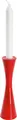 Vega Aniko Taper Candle Holder, Lacquered Aluminum, Two-Tone Design, 5 cm Diameter, 19.5 cm Height