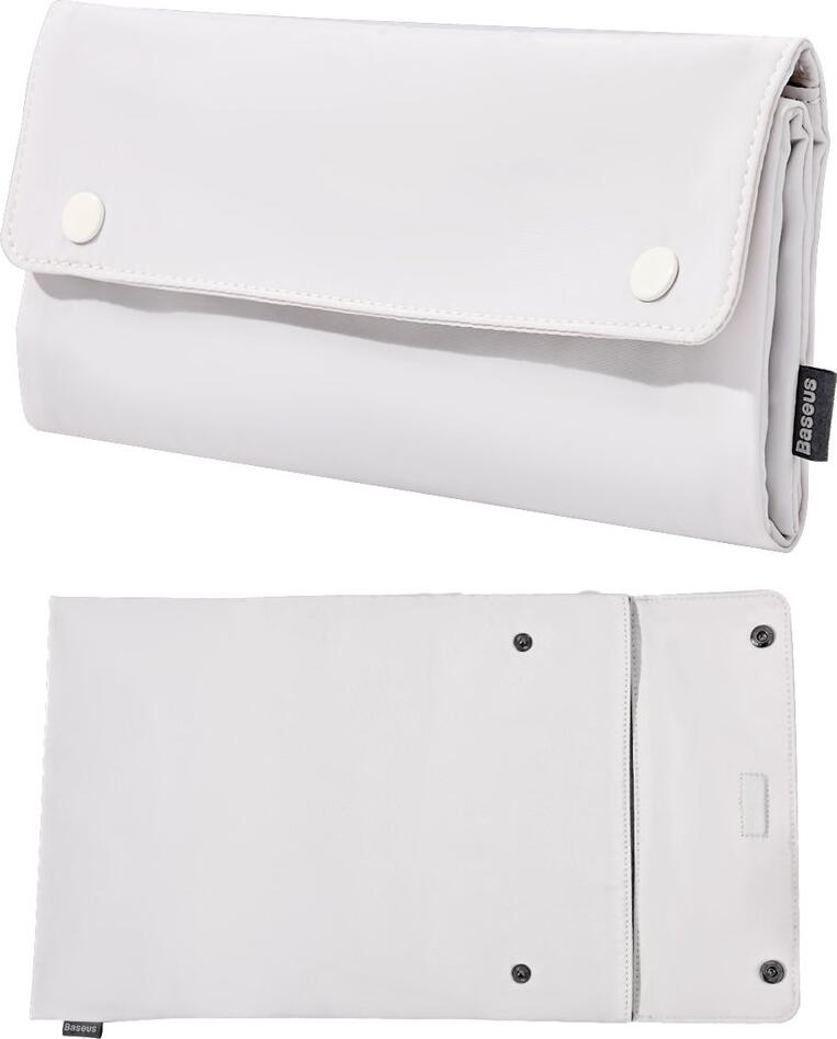 Baseus Folding Series Laptop Sleeve 16 inch, Waterproof 50D Nylon Memory Fabric, Soft Velvet Lining, Anti-scratch Foldable Protective Case