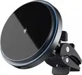 Proove Magic Circle Wireless Charging Car Phone Holder, 15W MagSafe Magnetic Ring Air Vent Mount, 360-degree Rotation, Aluminum and Plastic