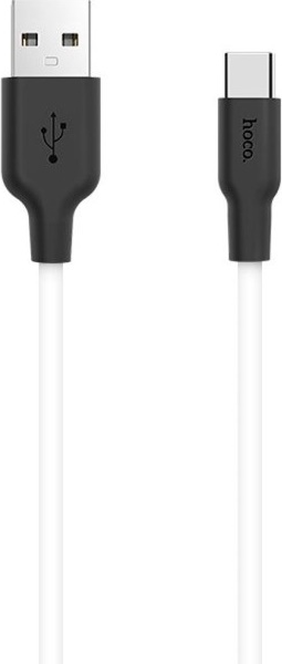 Hoco X21 Silicon Cable USB To Type-C 1M