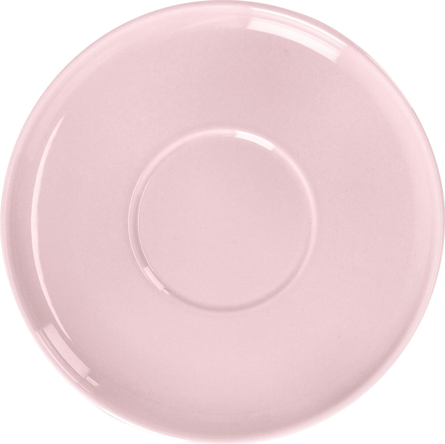 VEGA LUSINI Solutions GmbH Latte saucer Alegria Milchkaffee-Untertasse Alegria Latte saucer Alegria; 18 cm (Ø); rose; round; 6 piece / pack Milchkaffee-Untertasse Alegria; 18 cm (Ø); rosa; rund; 6 Stück / Pack Porcelain milk coffee saucer in plain white or trendy colors. Dishwasher safe and microwaveable. Milchkaffee-Untertasse aus Porzellan in uni weiß oder angesagten Farben. Spülmaschinenfest und mikrowellengeeignet.